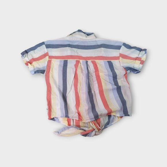 Womens Hollister Striped Button Up Halter Top Size XS - Picture 5 of 5